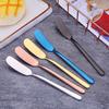 Jam Spreader Easy To Hold Widely Applied Portable Stainless Steel Butter Spreader Knife Cake