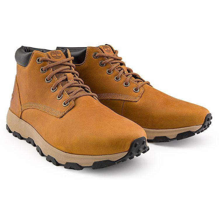 Timberland Чукка кожа повседневная амортизирующая средняя верхняя функциональная обувь для активного отдыха мужская обувь пшеничного цвета A5Y7HW