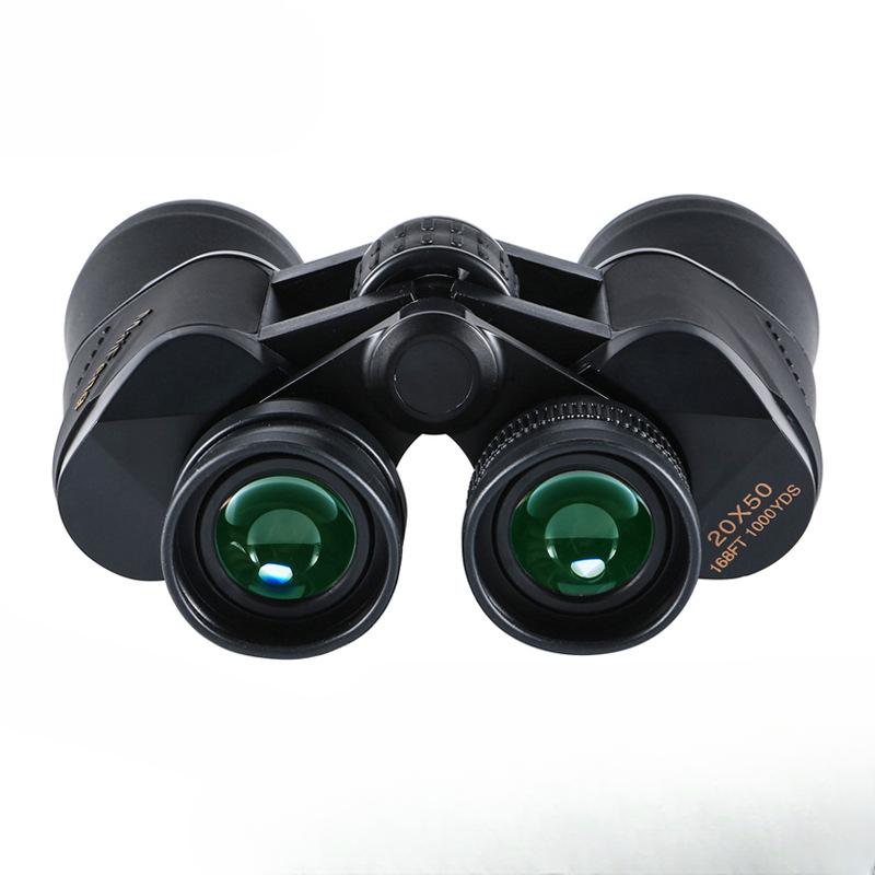 20x50 телескоп мощный бинокулярный телескоп высокой четкости ночного видения крупнокалиберный телескоп Пол очки открытый