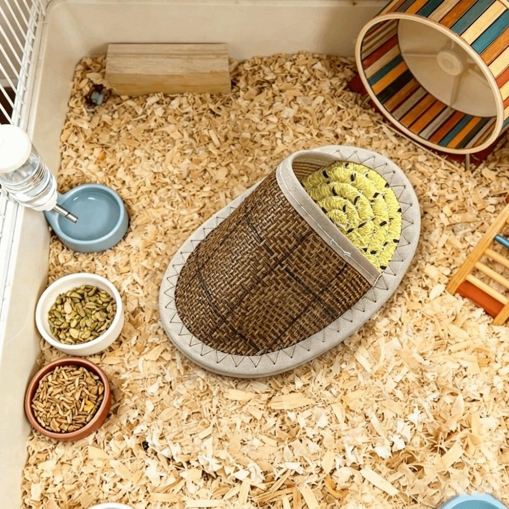 Breathable Hamster Cool Nest Wear Resistant Small Pet Bed Durable Pet Cave Nest Pet Resting