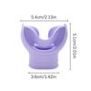 Silicone Snorkel Mouthpiece Comfortable Scuba Diving Regulator Mouthpiece Cover Octopus Holder Retainers Easy To Use