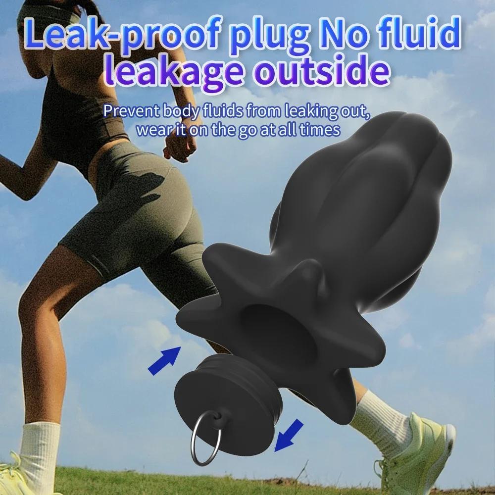 Silicone Anal Plug 3 Sizes Removable Butt Plug Stimulation Anus Masturbator G Spot Massage Dildo Sex Toys for Man Women