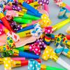 39 шт. Длинноносые свистульки - Креативные пластиковые party blowers, Веселые шумелки для дня рождения, праздников и фестивалей, ZSY