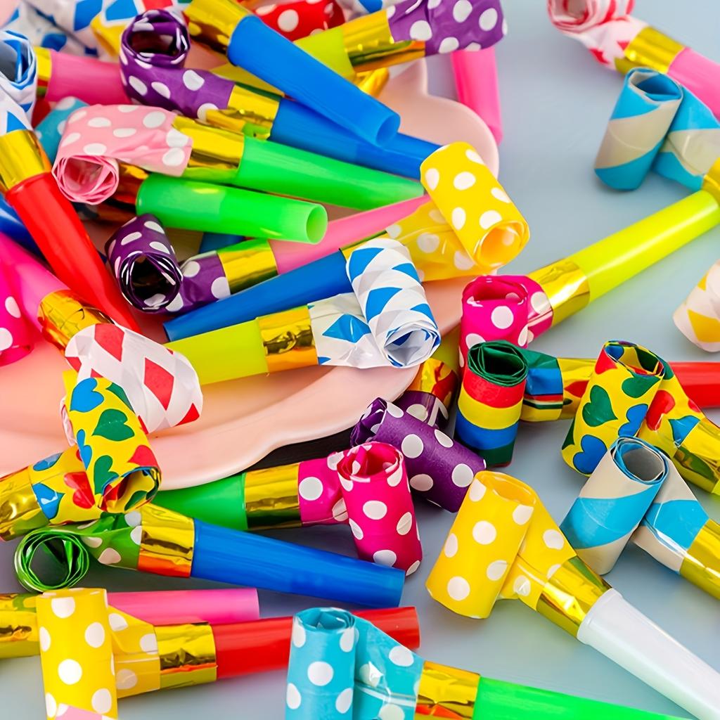 39 шт. Длинноносые свистульки - Креативные пластиковые party blowers, Веселые шумелки для дня рождения, праздников и фестивалей, ZSY