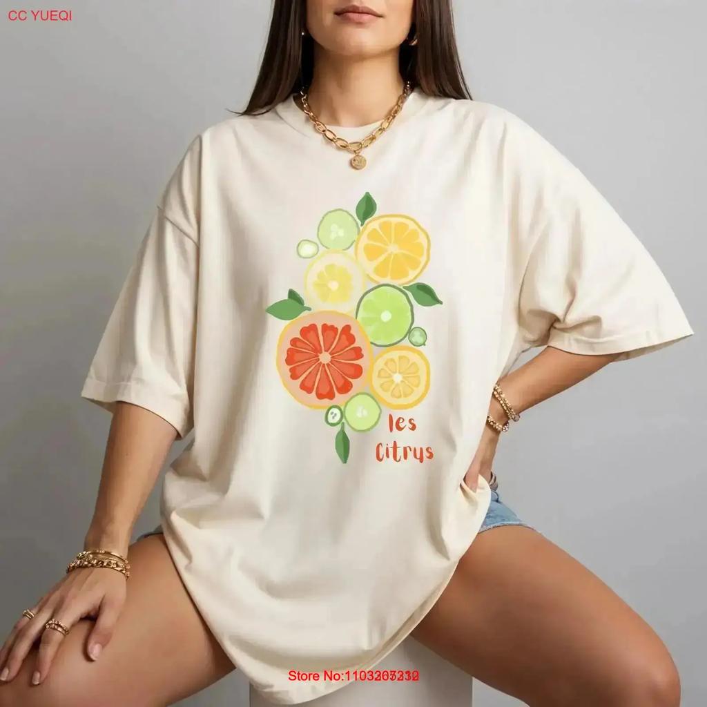 Vintage Orange T Shirt Citrus Fruit Grove Summer Aesthetic Plus Sizing Soft Slightly Casual Homme Vintage