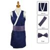 Uji Tengen Cosplay Costume Outfits from Demon Slayer Suma Hinatsuru Makio Sleeveless Kimono Dress Bow Belt Uniform for Women Girls Clothing Carnival