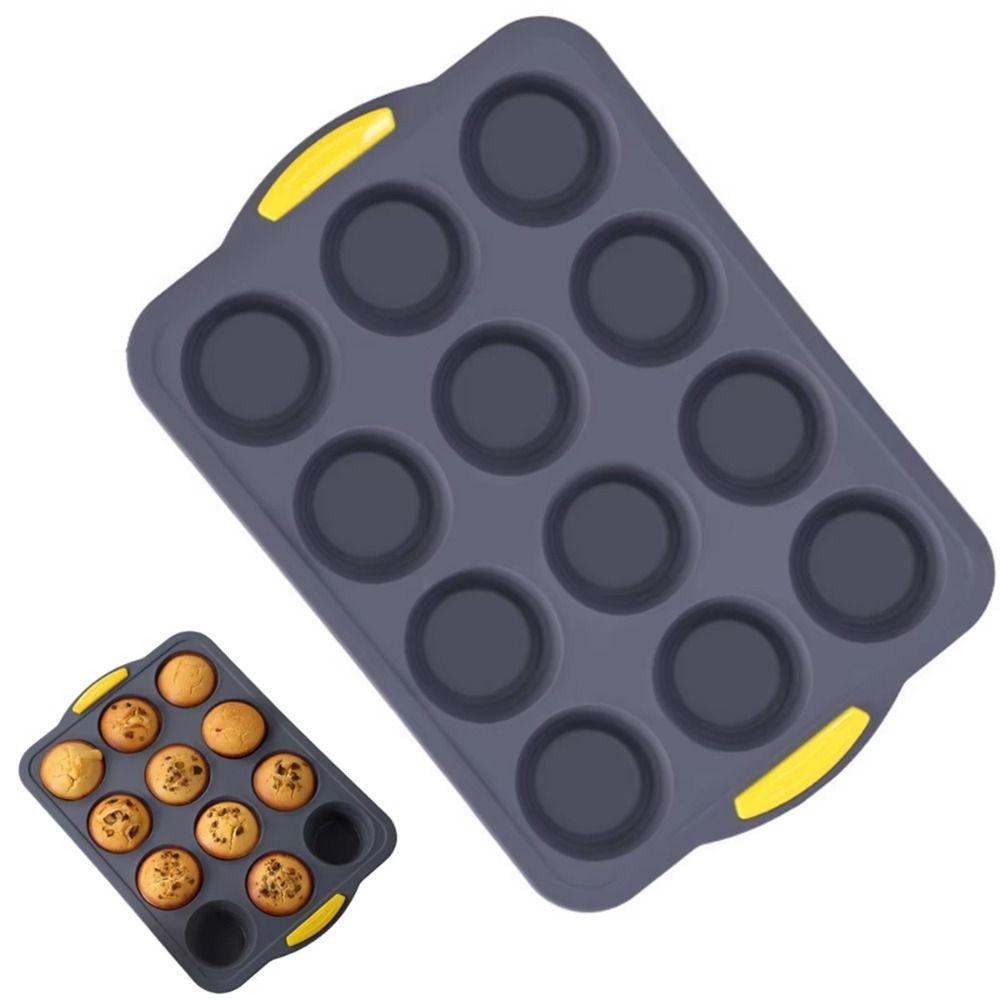 Reusable Silicone Cake Mold Silicone Silicone Muffin Tray Mini Baking Molds  Baking Muffins