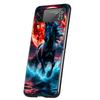 Жесткий ПК чехол для телефона Samsung Galaxy Z Flip 7/6/5/4 Черная крышка для Galaxy Z Flip 3 Складные Ударопрочные Чехлы Сумки с изображением лошади и животных