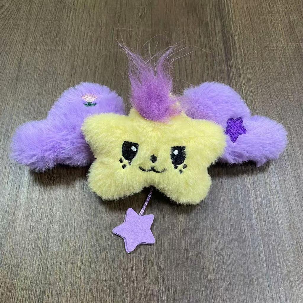 NTC WISH Sakuya RIKU YUSHI Tea Cat Doll Plush Dog Keychain NTCWISH Cartoon Keychain Bag Pendant Keychain Fans Collect Gif