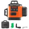 Laser Level 100ft Green Cross Line Self Leveling High Accuracy Measuring