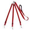 New Convenient and Stylish Nylon Leash with Durable Padded Handle for Comfortable Multi-Dog Walking Experience Any Time.