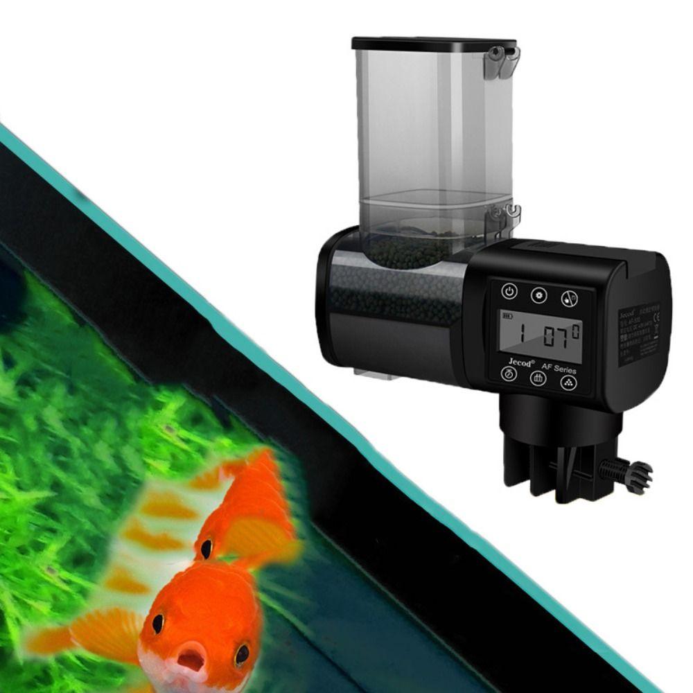 LCD Display Fish Tank Feeder 250ML/500M Automatic Fish Feeder Auto Fish Food Dispenser Small Tank