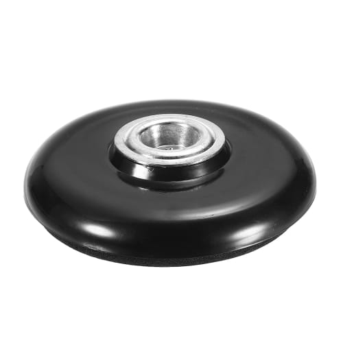 uxcell Cello Bass Lock Stop, Bass Round Endpin Stopper, Cello Anti-Slip Floor Stand Holder, Black/Silver, for Cello Non-Slip