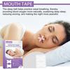 120Pcs Sleep Safe Effective Strips Tape Easy Nasal Breathing Aid PE Material Long Lasting Snoring Relief