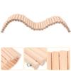 Hamster Accessories for Cages Accessory Chinchilla Landscaping Ladders Toys Guinea Pig Gift Plaything Rat Funny Wood Biting