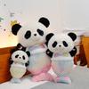 Rainbow Mermaid Panda Plush Toy Gives Girlfriend Birthday Gift Confession Doll Bay Window Ornament