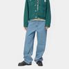 Carhartt WIP Джинсы женские однотонные со средней посадкой, свободные, прямого кроя I031918-01-12