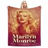 Marilyn Monroe Inspired Art Blanket for all seasons blanket lunch break throw gift