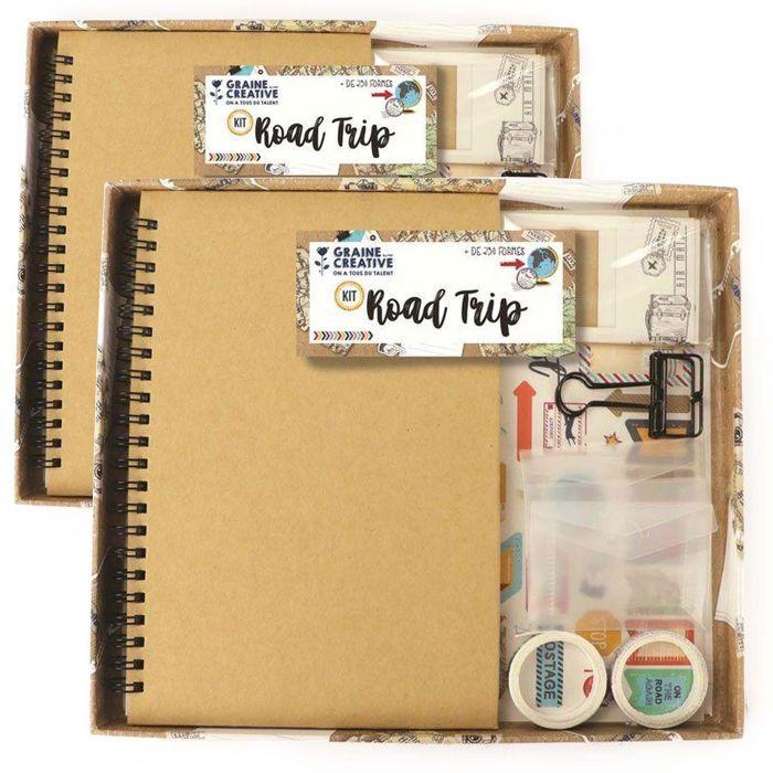 2 Kits Travel Journal 20 X 14 Cm