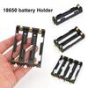 2pcs 18650 Battery SMT 1X 2X 3X 4X Solt Port Holder SMD Battery Box Storage Case Container Power Bank Bronze Pins Rechargeable