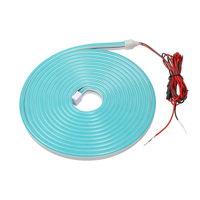 12V Car Rear Trunk Brighten LED Strip Modified Lighting for Waterproof Flexible Light Universal connector Plug & Play 4m