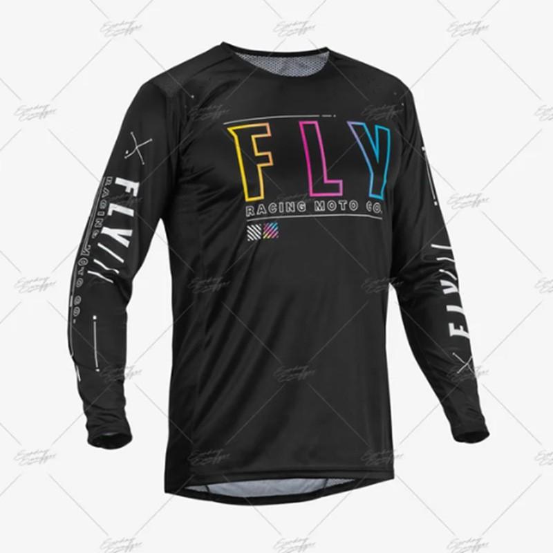 Quick-Dry Long Sleeve Cycling Jersey Mountain Bike Off-Road Motorbike Riding Unisex Breathable Performance Top