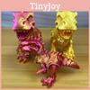 Dinosaur Toy 3d Printed T Rex Kids Creative Multicolor Articulated Display Model For Children