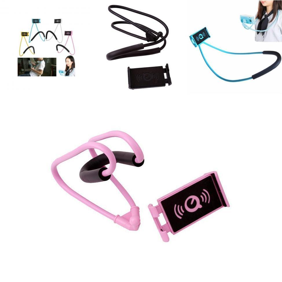 Neck Lazy Flexible Bracket Mobile Phone Stand Holder Mount For Iphone Samsung
