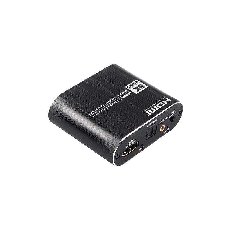8K/60Hz HDMI 2.1 Аудио разветвитель с поддержкой eARC и VRR