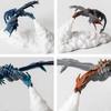 Fire Dragon Lamp Light 3D Printed Night Light LED Moon Light Gift for Boys and Girls Bedroom Kids Room with USB Rechargeable Ice Dragon