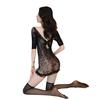 European and American erotic underwear, sexy lace, hollow one-piece hip-wrapped short skirt, uniform props, temptation pajamas