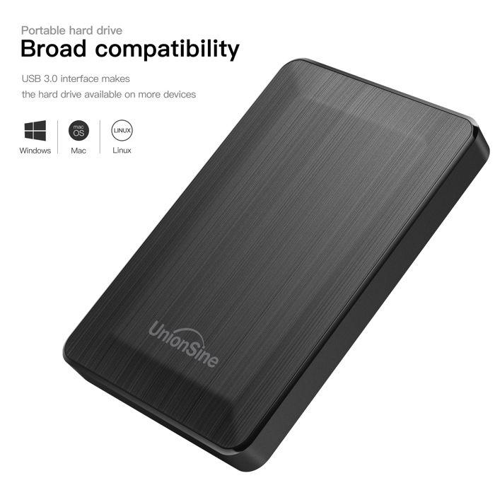 Disque dur externe - UNIONSINE - HD2513 - 2.5" - 1.5 To - USB 3.0