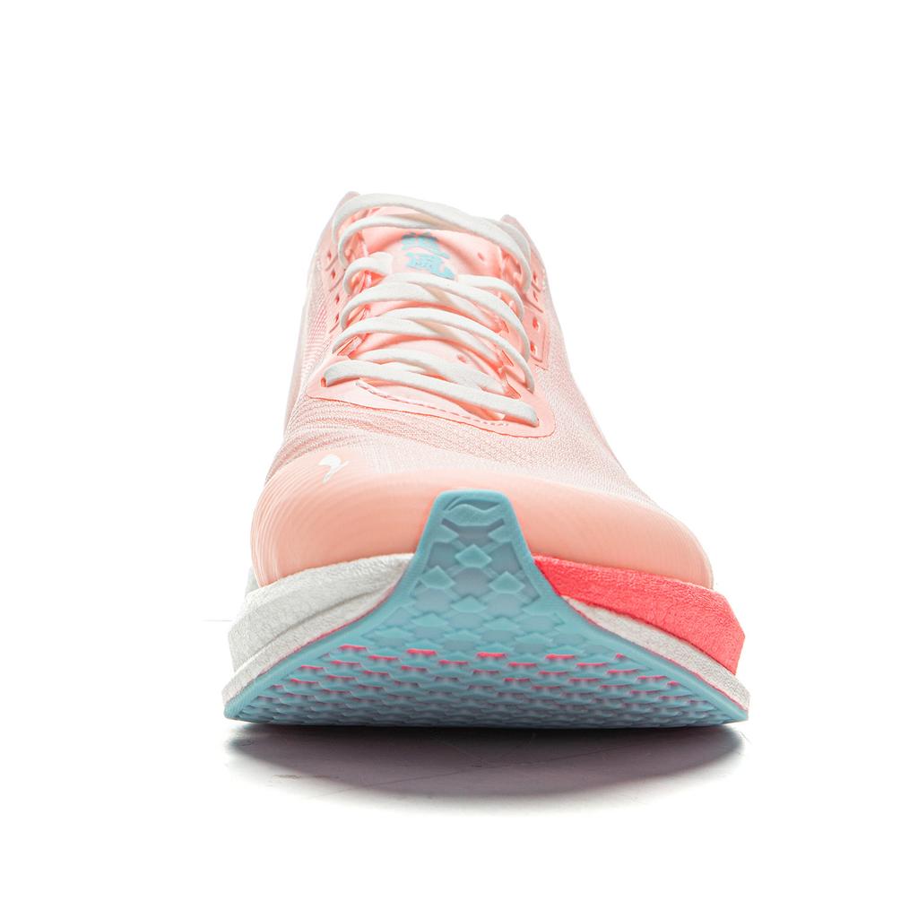 Li Ning ZhuiFeng Беговые кроссовки Мужские Низкие Флуоресцентный Светлый Розовый ARPV007-12