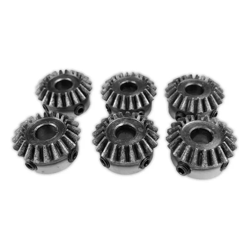 Bevel Gear 0.5M 30Teeth With Inner Hole 6mm 90 Degree Drive Commutation Steel Gears With Screw