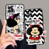 Мультяшная Мафальда Для Iphone 17 16 15 14 11 12 13 Pro Max Plus Чехол Милый Арт Чехол для Телефона