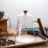Glass Coffee Jar Coffe Accessories Barista Kettle Pot Strainer Bar Pitcher Supplies Cafe Coffeeware Kitchen Dining Home Garden