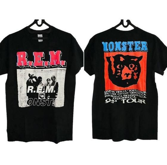 Vintage 1995 Monster Tour T-Shirt Rock Band Tour 1995 Tee Unisex T-Shirt