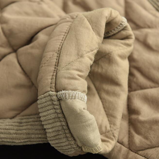 Сэндвич-хлопок утолщение литературный ретро женские зимние хлопковые брюки эластичный пояс завязывающиеся на шнурок брюки-шаровары теплые брюки