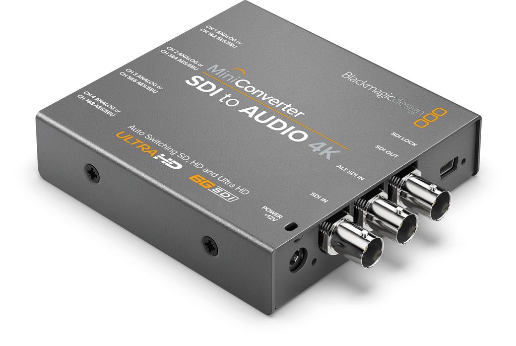 Blackmagic Design Converter Мини-конвертер SDI в аудио 4K 002768
