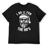 I Do It for the Hos Funny Naughty Christmas Gift with Cool Santa Face T-Shirt New Gifts and T-shirts Plus Size Men Clothing