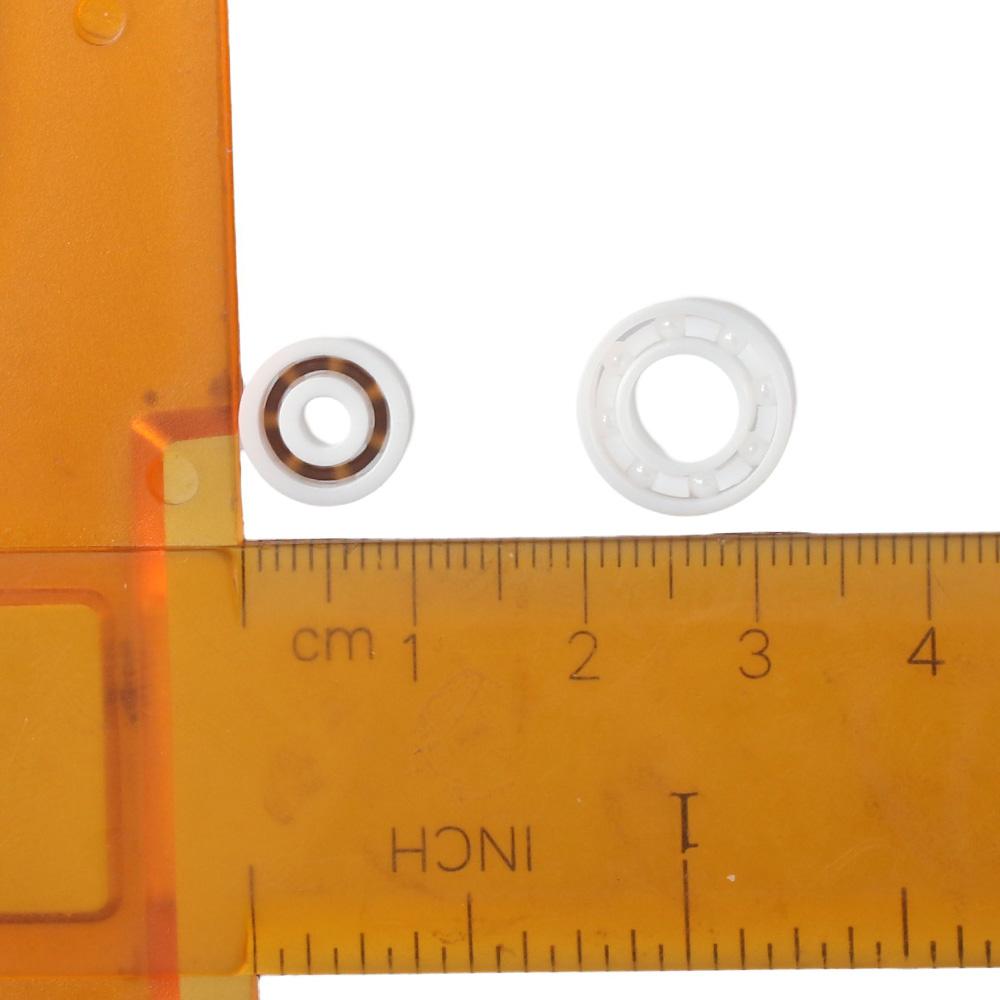 Double Sealed Deep Groove Ball Bearings Zirconia (ZrO2) Miniature Ball Bearing Machine Tools