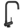 CECIPA кухонный смеситель - нержавеющая сталь 304 - поворотный на 360° - черный