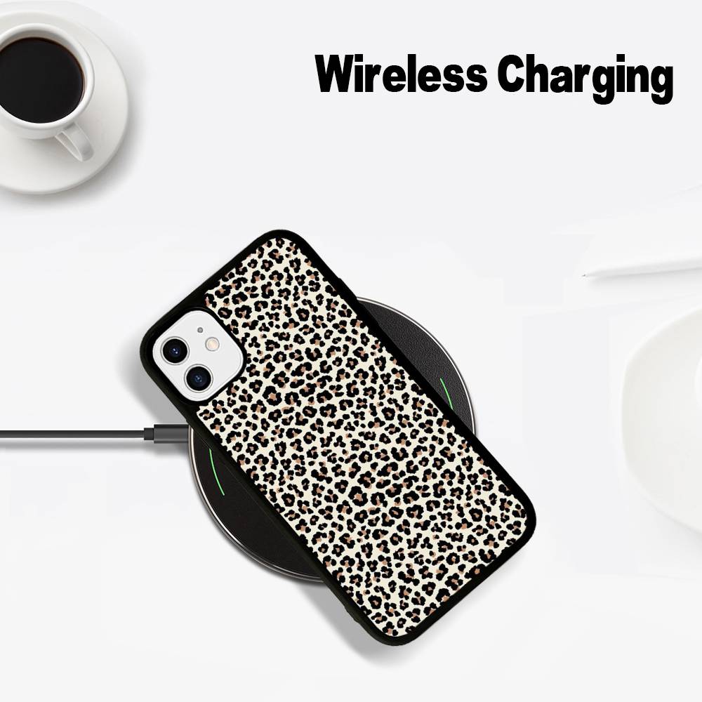 Чехол для телефона с принтом леопарда и гепарда, магнитный чехол для iPhone 17 16 14 13 12 15 Pro Max Plus, чехол для беспроводной зарядки Magsafe