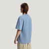 Adidas T Shirts Men's Texture Blue Crew Neck