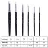 6 Pcs Miniature Art Painting Paint Brush Set Fine Detail Miniature Paint Brushes  Artist