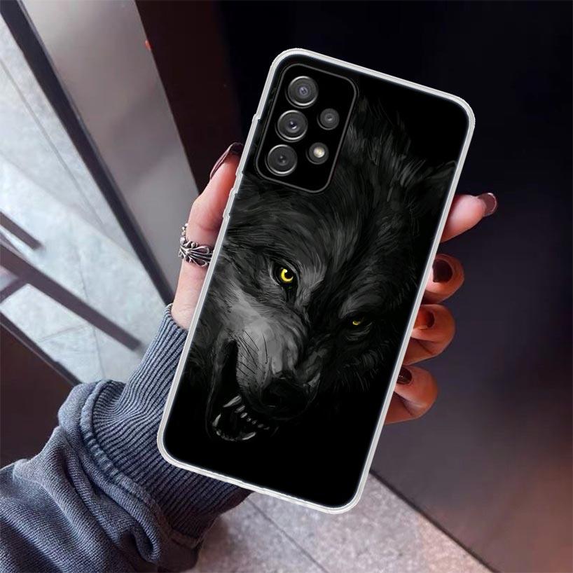 The Wolf Phone Case For Samsung Galaxy A17 A16 A26 A36 A56 A15 A25 A35 A55 A14 A13 A54 A53 A34 A24 A33 A23 A05S A04S Galaxy A16