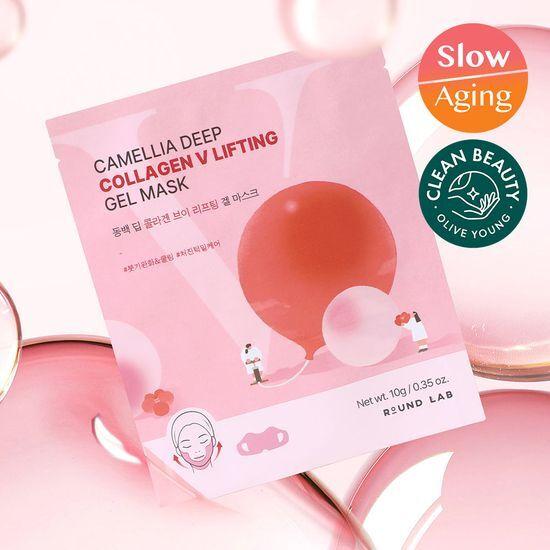ROUND LAB Маска-гель для лифтинга Camellia Deep Collagen V (1 лист)