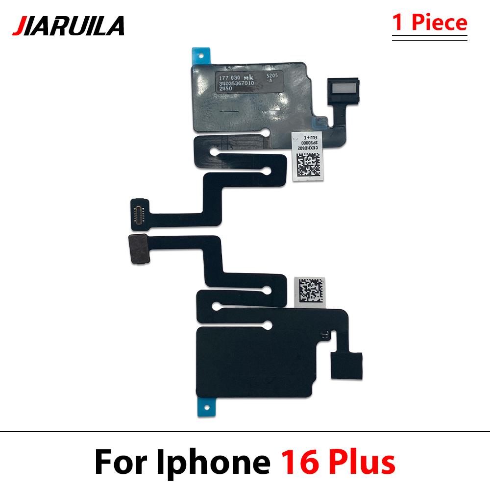 Шлейф датчика приближения и освещенности для слухового динамика iPhone 16 Plus 17 Pro Max 16 Pro 17 Air 16E Без шлейфа динамика