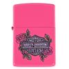 Зажигалка ZIPPO HARLEY DAVIDSON MOTOR CYCLES Дизайн с розами Розовый 46679 [Параллельный импорт]