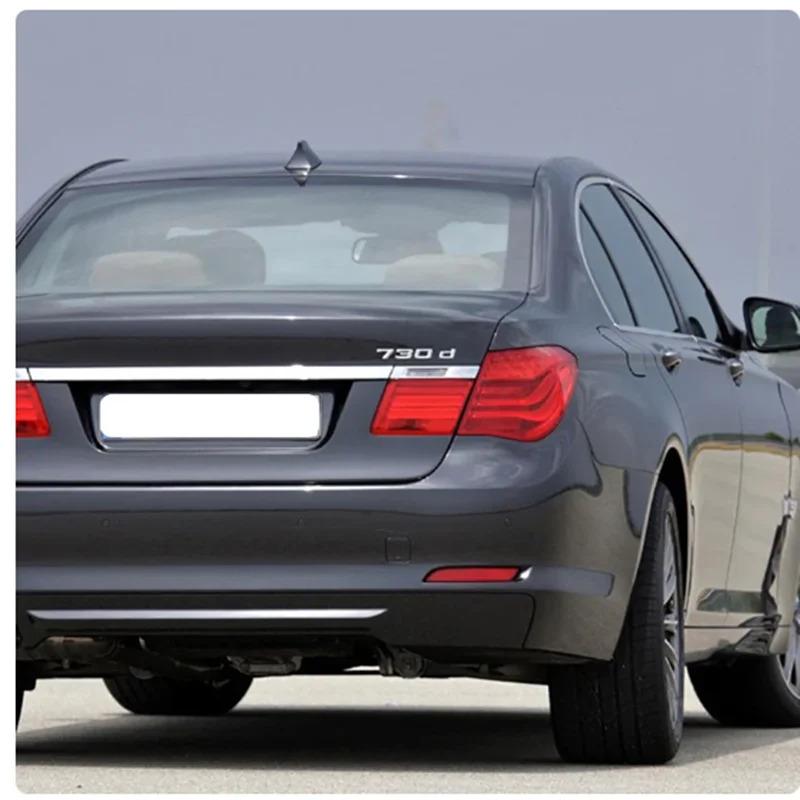 3D ABS Car Rear Trunk Letters Logo Badge Emblem Sticker For BMW 7 Series 730d 740d 745d 750d 760d E38 E65 E66 F01 F02 G11 G12 ua2